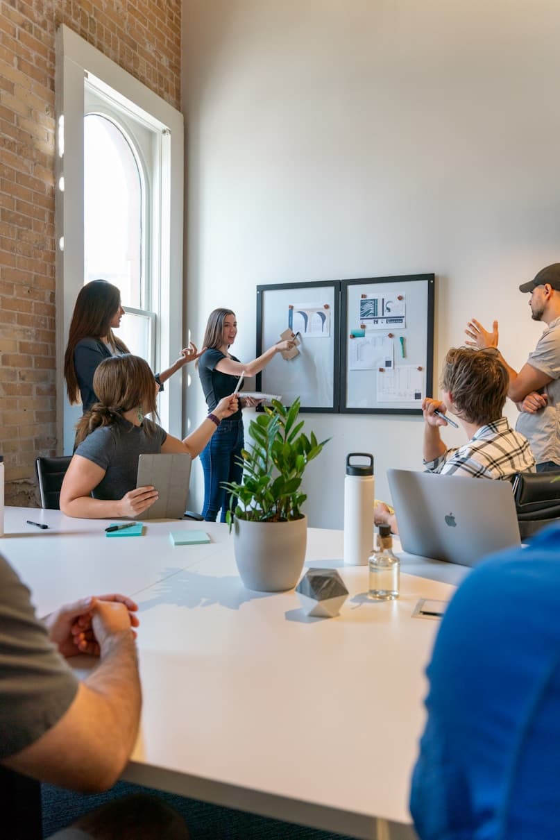 Team working together