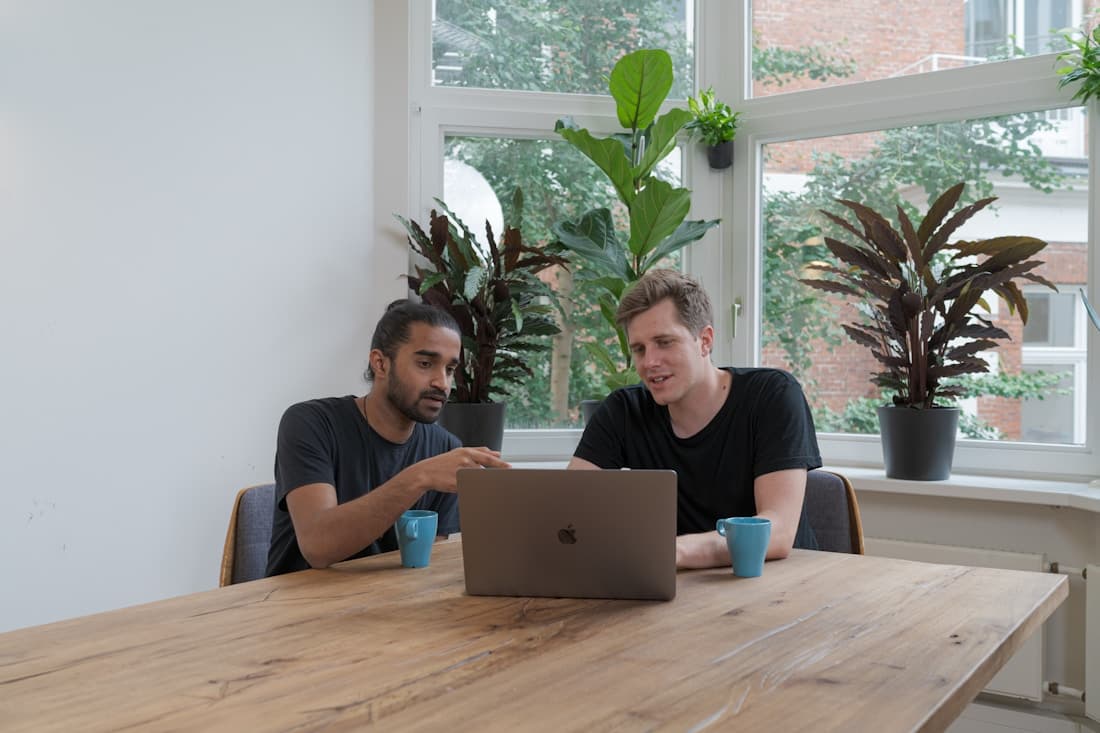 Team reviewing work that AI automation could handle